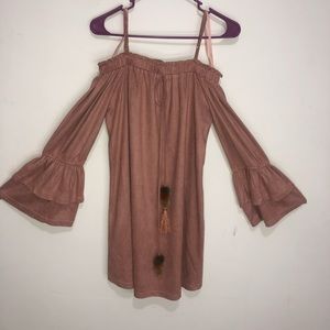 Off the shoulder dress